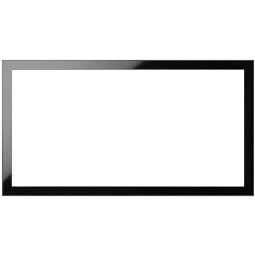 Рамка Simon 100 Черный глянцевый, 2 поста, 10000620-138