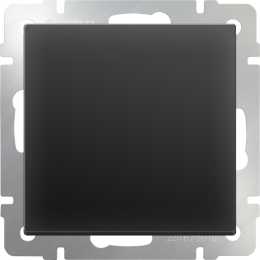 W1112008 Выключатель одноклавишный проходной (черный матовый) Antik Werkel a051626