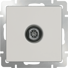 WL03-TV-2W-ivory ТВ розетка проходная  (слоновая кость) Antik Werkel a033757 a051483