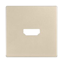 WL11-HDMI-CP Накладка для розетки HDMI (шампань) Antik Werkel a040908