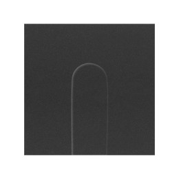 Накладка вывода кабеля широкая черный матовый Simon 100, 10002051-238