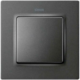 Рамка на 1 пост  матовый титан Simon 82 Concept 8200617-096