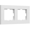 Рамка на 2 поста Slab (белый матовый) Werkel a062795 W0022961