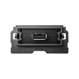 Зарядное устройство USB Smart Charge 230В~ c 1 выходом 2.1A 5В Simon 100, 1 пост, 10000380-039