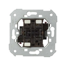 75301-39 Выключатель двухклавишный (проходной + кнопочный), 10А, 250В, S82, S82N, S88, S82 Detail Simon