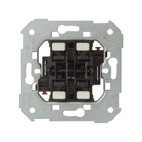 75397-39 Выключатель двухклавишный проходной, 10А 250В, S82, S82N, S88, S82 Detail Simon
