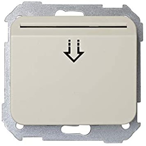 75526-31 Выключатель-перекл. (проходной) под карточку с 1 микровыключателем 6А 250В~ Сл.к. Simon