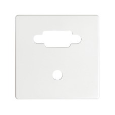 8200091-030 Накладка для коннектора VGA HD15, "мама" + мини-джек 3,5 мм, S82, S82N, S82 Detail, белый Simon 8200091-030 Накладка для коннектора VGA HD15, "мама" + мини-джек 3,5 мм, S82, S82N, S82 Detail, белый Simon
