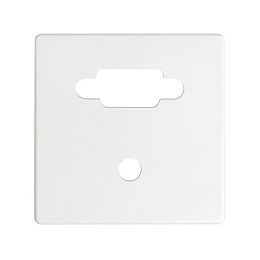 8200091-030 Накладка для коннектора VGA HD15, "мама" + мини-джек 3,5 мм, S82, S82N, S82 Detail, белый Simon