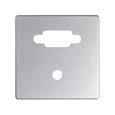 8200091-033 Накладка для коннектора VGA HD15, "мама" + мини-джек 3,5 мм, S82, S82N, алюминий Simon 8200091-033 Накладка для коннектора VGA HD15, "мама" + мини-джек 3,5 мм, S82, S82N, алюминий Simon