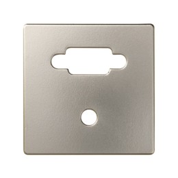 8200091-034 Накладка для коннектора VGA HD15, "мама" + мини-джек 3,5 мм, S82, S82N, шампань Simon