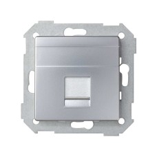 82005-33 Адаптер со шторками на 1 коннектор UTP (RJ45), FTP (RJ45), RJ12, AMP, S82,82N, алюминий Simon 82005-33 Адаптер со шторками на 1 коннектор UTP (RJ45), FTP (RJ45), RJ12, AMP, S82,82N, алюминий Simon