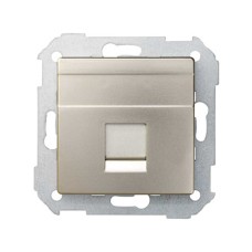 82005-34 Адаптер со шторками на 1 коннектор UTP (RJ45), FTP (RJ45), RJ12, AMP, S82, S82N, шампань Simon 82005-34 Адаптер со шторками на 1 коннектор UTP (RJ45), FTP (RJ45), RJ12, AMP, S82, S82N, шампань Simon