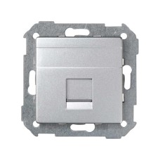 82005-93 Адаптер со шторками на 1 коннектор UTP (RJ45), FTP (RJ45), RJ12, AMP, S82 Detail алюминий Simon 82005-93 Адаптер со шторками на 1 коннектор UTP (RJ45), FTP (RJ45), RJ12, AMP, S82 Detail алюминий Simon