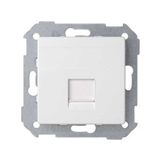 82008-30 Адаптер со шторками на 1 коннектор UTP (RJ45), SYSTIMAX, S82, S82N, S82 Detail, белый Simon 82008-30 Адаптер со шторками на 1 коннектор UTP (RJ45), SYSTIMAX, S82, S82N, S82 Detail, белый Simon