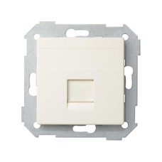 82008-31 Адаптер со шторками на 1 коннектор UTP (RJ45), SYSTIMAX, S82, S82N, S82 Detail, слоновая кость Simon 82008-31 Адаптер со шторками на 1 коннектор UTP (RJ45), SYSTIMAX, S82, S82N, S82 Detail, слоновая кость Simon