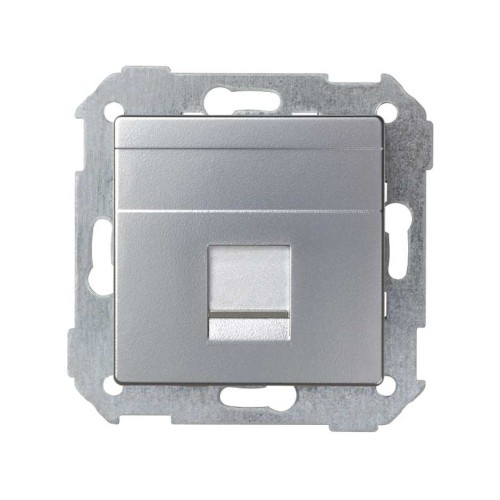 82008-33 Адаптер со шторками на 1 коннектор UTP (RJ45), SYSTIMAX, S82, S82N, алюминий Simon