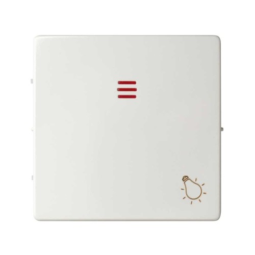 82016-30 Клавиша с пиктограммой "лампа" для кнопочного выключателя с подсветкой, S82, S82N, S82 Detail, белый Simon