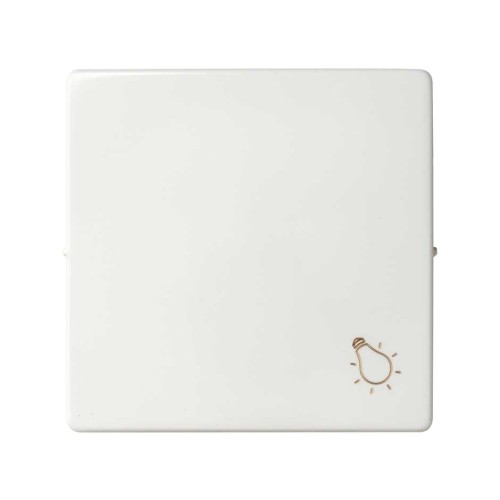 82018-30 Клавиша с пиктограммой  "лампа" для одноклавишного выключателя, S82, S82N, S82 Detail, белый Simon