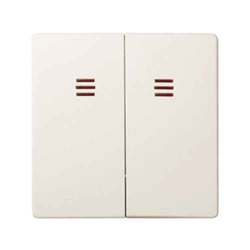 82025-31 Клавиши (2 шт) для двухклавишного выключателя с подсветкой, S82, S82N, S82 Detail, слоновая кость Simon