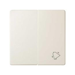 82027-31 Клавиши (2 шт) с пиктограммой "звонок" для двухклавишного выключателя (проходной + кнопочный), S82, Simon