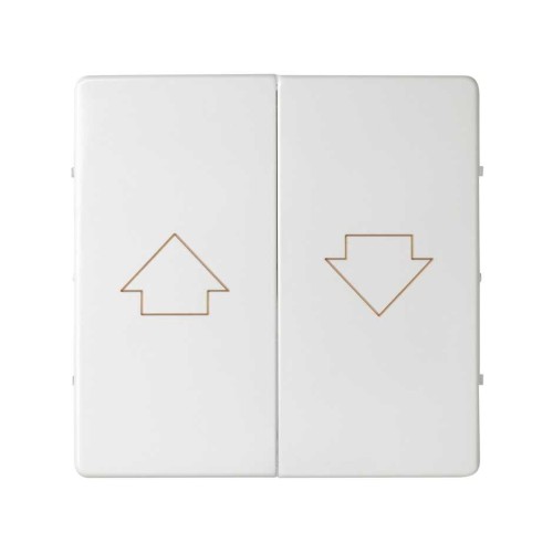 82028-30 Клавиши (2 шт)  для двухклавишного кнопочного выключателя для управления жалюзи, механическая блокир Simon