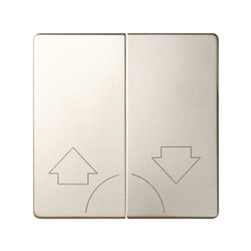 82029-34 Клавиши (2 шт)  для двухклавишного кнопочного выключателя (2вх+2вых), S82, S82N, шампань Simon