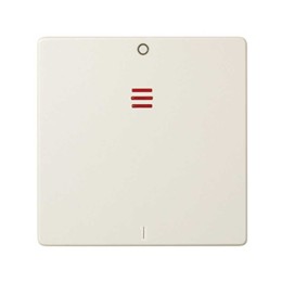 82032-31 Накладка на двухполюсный выключатель с контрольной подсветкой, S82, S82N, слоновая кость Simon