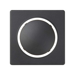 82034-38 Накладка на на светорегулятор с голубой подсветкой основной, нажимной (проходной), S82, S82N, S82 De Simon