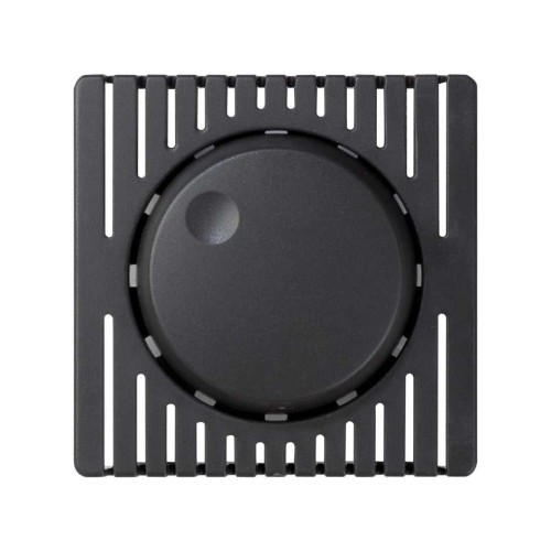 82035-38 Накладка на проходной поворотно-нажимной светорегулятор 100-1000 Вт, S82, S82N, графит Simon