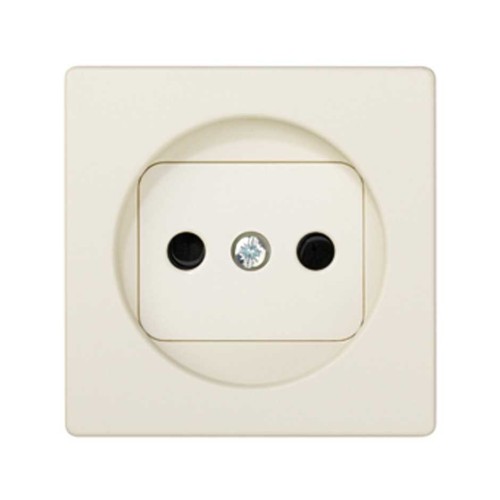 82040-31 Накладка на розетку двухполюсную 2Р без заземления, с защитными шторками, S82, S82N, S82 Detail, сло Simon