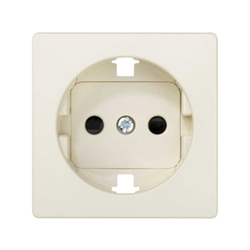 82041-31 Накладка на розетку двухполюсную с заземляющим контактом, с защитными шторками, S82, S82N, S82 Detai Simon