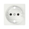 82043-30 Накладка на 2-х полюсн. розетку 2P+E с заземл. с уменьш.глубиной уст., S82,82Н,82Д, белый Simon