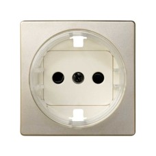 82043-34 Накладка на 2-х полюсн. розетку 2P+E с заземл. с уменьш.глубиной уст., S82,82Н,82Д,шампань Simon 82043-34 Накладка на 2-х полюсн. розетку 2P+E с заземл. с уменьш.глубиной уст., S82,82Н,82Д,шампань Simon