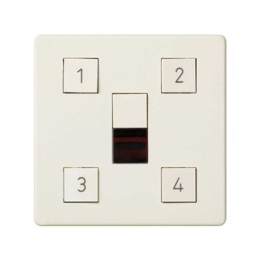 82048-31 Накладка на сценарный контроллер освещения, S82, S82N, S82 Detail, слоновая кость Simon