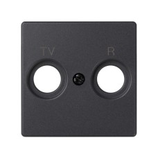82053-38 Накладка на розетку R-TV+SAT, S82, S82N, S82 Detail, графит Simon 82053-38 Накладка на розетку R-TV+SAT, S82, S82N, S82 Detail, графит Simon