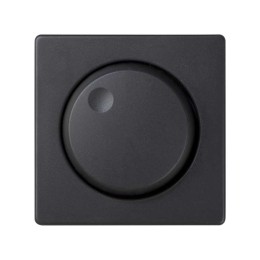 82054-38 Накладка на проходной поворотно-нажимной светорегулятор, S82, S82N, 82 Detail, графит Simon