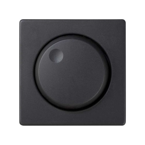 82054-38 Накладка на проходной поворотно-нажимной светорегулятор, S82, S82N, 82 Detail, графит Simon