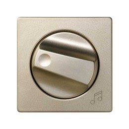 82055-34 Накладка на регулятор громкости звука и аудиорозетки, S82, S82N, шампань Simon