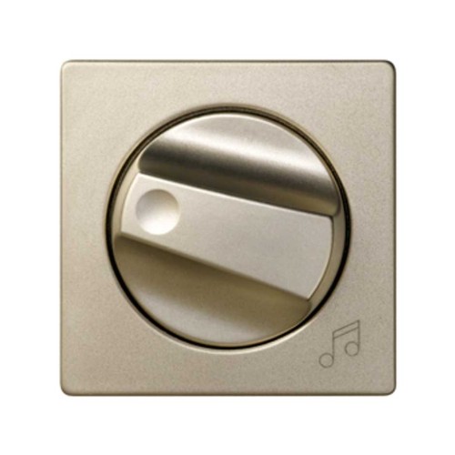 82055-34 Накладка на регулятор громкости звука и аудиорозетки, S82, S82N, шампань Simon