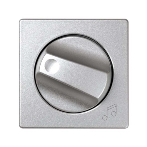 82055-93 Накладка на регулятор громкости звука и аудиорозетки, S82 Detail алюминий Simon