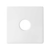82057-30 Накладка на аудиорозетку для подключения одной аудиоколонки, S82, S82N, S82 Detail, белый Simon
