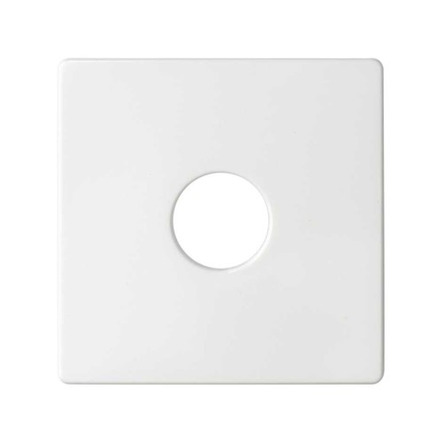 82057-30 Накладка на аудиорозетку для подключения одной аудиоколонки, S82, S82N, S82 Detail, белый Simon