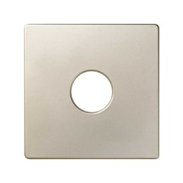 82057-34 Накладка на аудиорозетку для подключения одной аудиоколонки, S82, S82N, шампань Simon