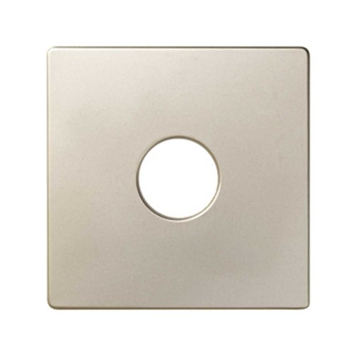 82057-34 Накладка на аудиорозетку для подключения одной аудиоколонки, S82, S82N, шампань Simon