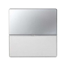 82063-33 Клавиша с информационной вставкой для кнопочного выключателя на размыкание, S82,82N, алюминий Simon