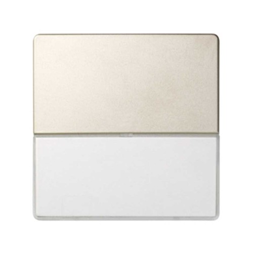 82063-34 Клавиша с информационной вставкой для кнопочного выключателя на размыкание, S82,82N, шампань Simon