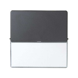 82063-38 Клавиша с информационной вставкой для кнопочного выключателя на размыкание, S82,82N, графит Simon