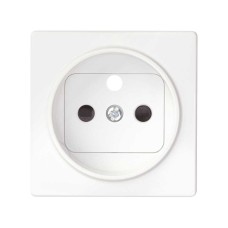 82068-30 Накладка на французскую розетку, 82,82Н,82Д, белый Simon 82068-30 Накладка на французскую розетку, 82,82Н,82Д, белый Simon