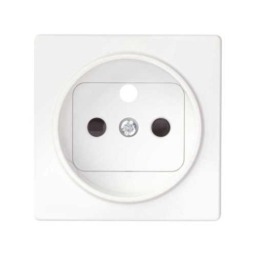 82068-30 Накладка на французскую розетку, 82,82Н,82Д, белый Simon